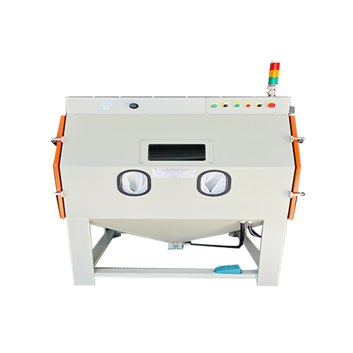 輸送式自動噴砂機